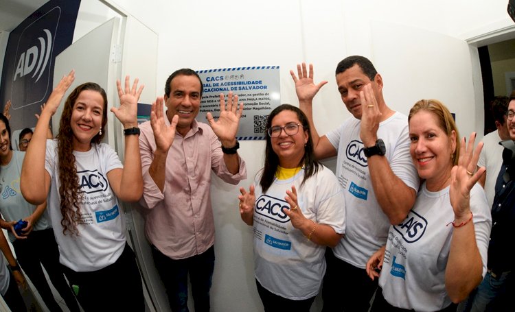 Central de acessibilidade da Prefeitura vai promover mais inclusão de pessoas com deficiência auditiva e visual em Salvador.