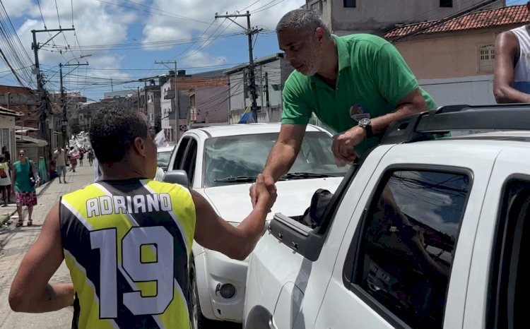 Carreata de Betão da Vila reúne apoiadores e percorre comunidades de Salvador