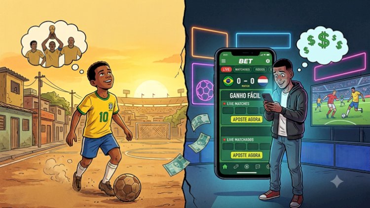 Do sonho ao vício? Como o futebol pode estar formando uma geração de apostadores.